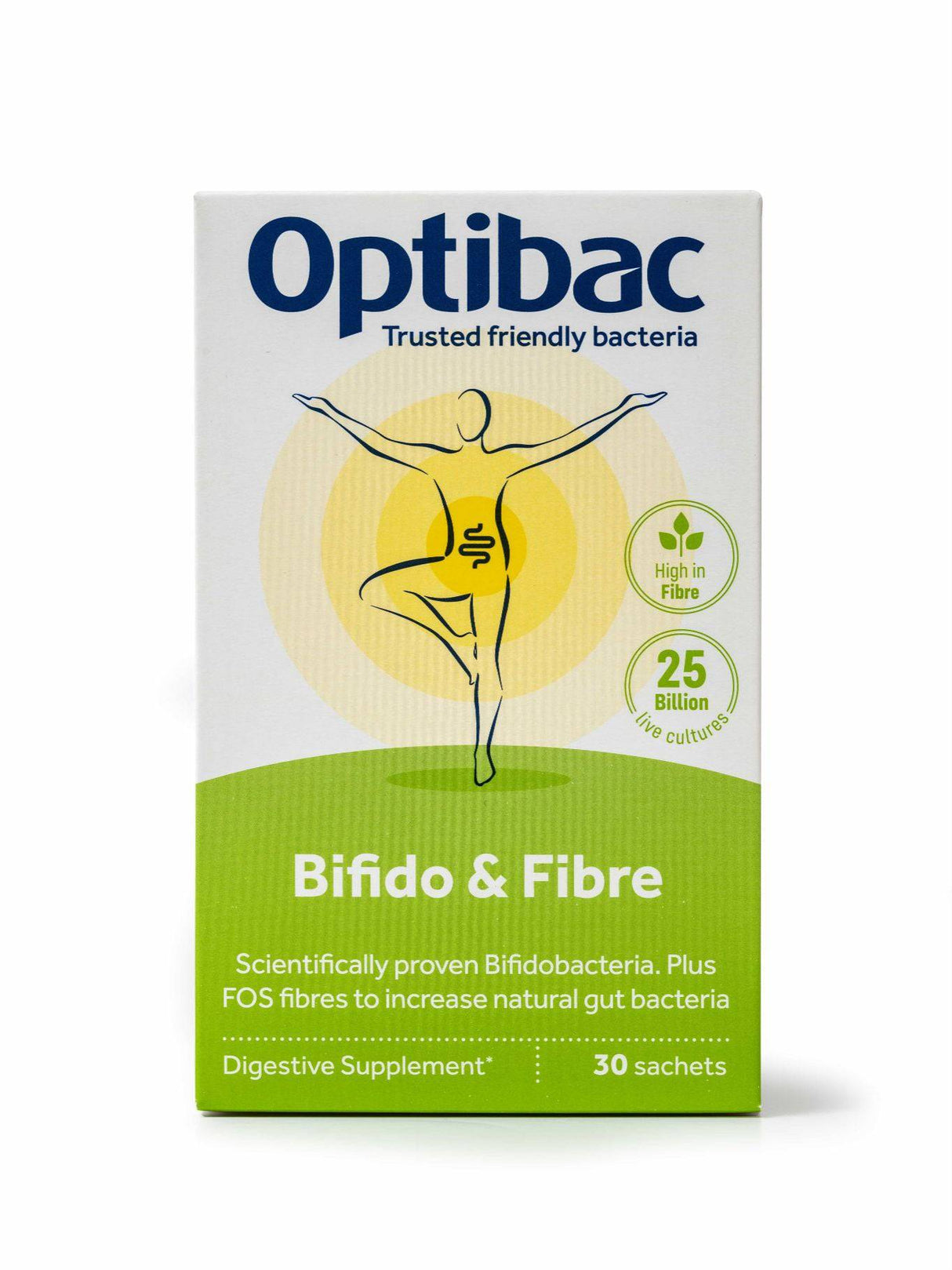 Optibac Bifidobacteria And Fibre 30 Sachets