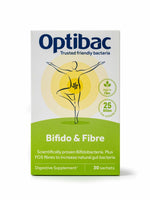 Optibac Bifidobacteria And Fibre 30 Sachets