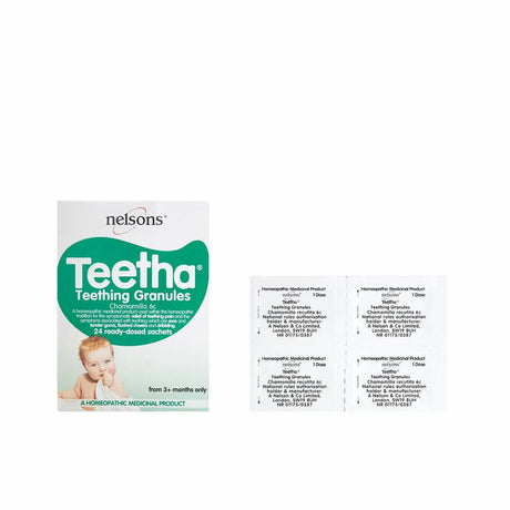 Nelsons Teetha® Teething Granules, 40 Sachets Teetha