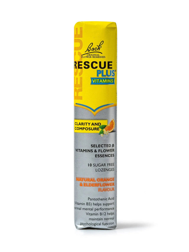RESCUE PLUS® Lozenge Orange and Elderflower 10 Lozenges - Nelson Pharmacies Limited