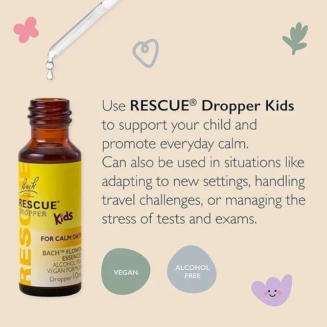 RESCUE® Kids Dropper (Glycerine)10ml - Nelson Pharmacies Limited