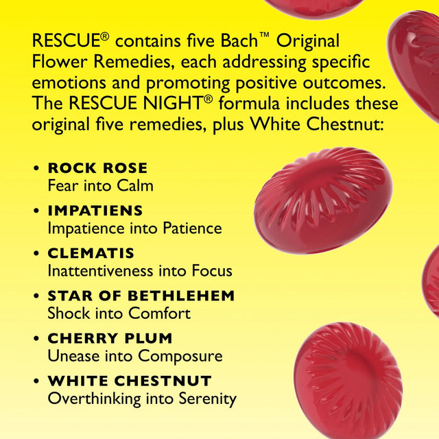 RESCUE® Night pastilles blackcurrant Rescue