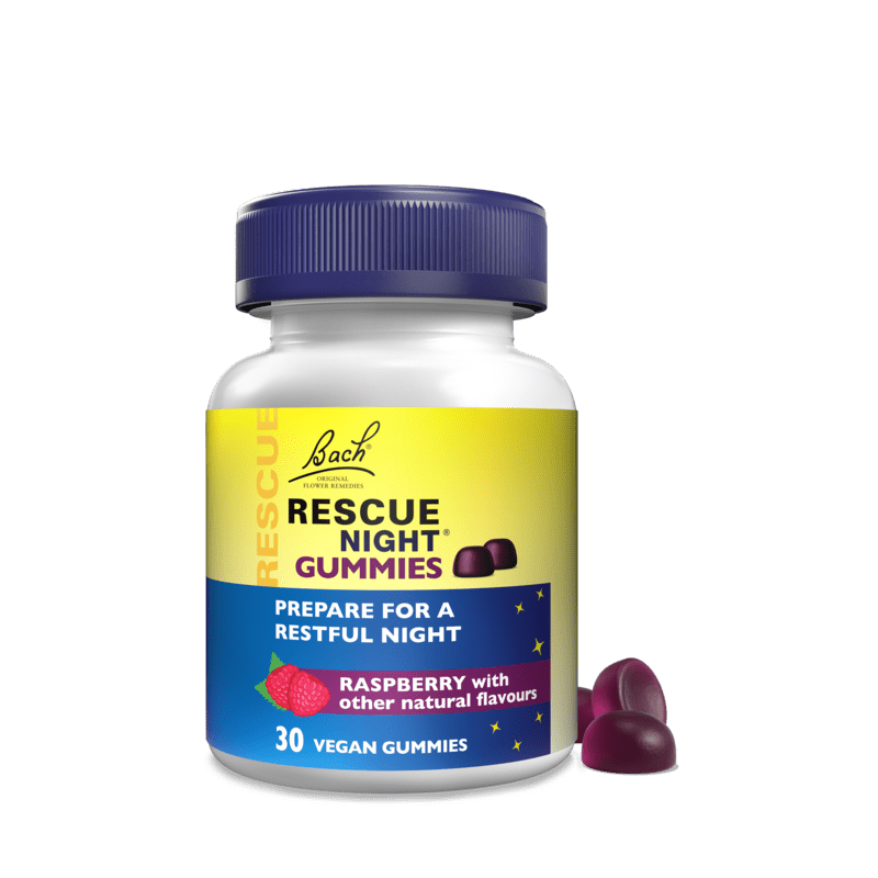 New Rescue® Vitamin Night Gummies Raspberry flavour