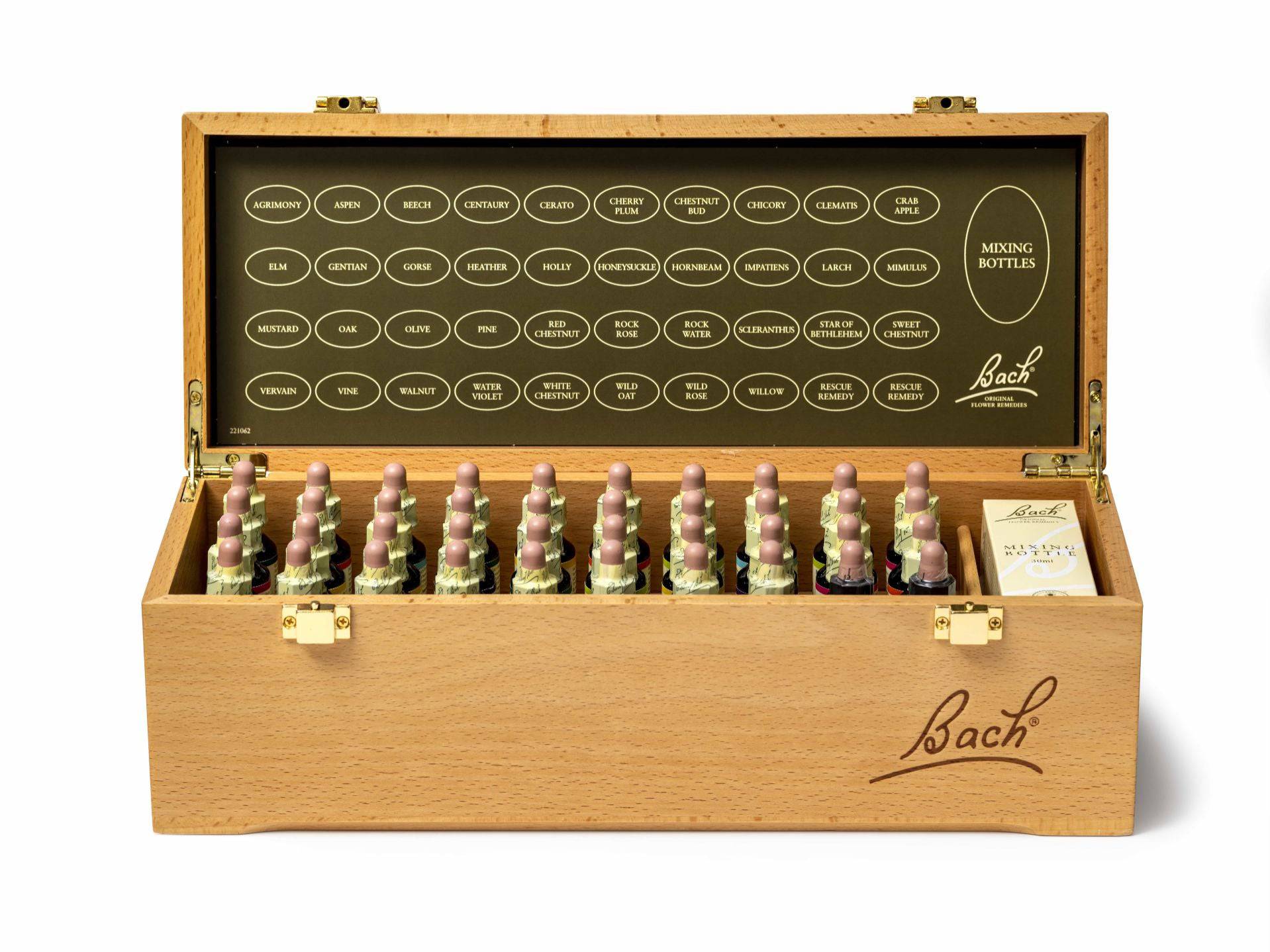 Bach Original Flower Remedy Wooden Box Set 38x20ml