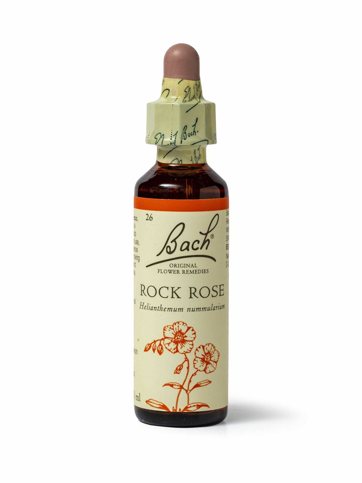 Bach Original Flower Remedy Rock Rose 20ml Dropper.