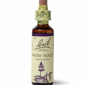 Bach Original Flower Remedy Water Violet 20ml Dropper.