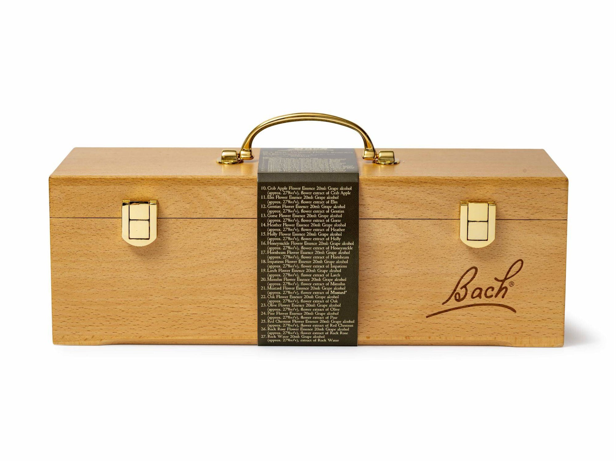 Bach™ Original Flower Remedy Wooden Box Set, 38 x 20 ml